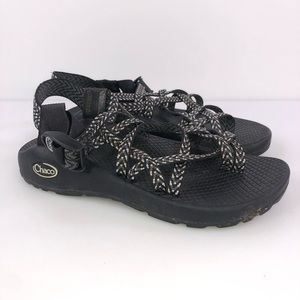 Chaco J106266W Womens ZX/2 Classic Sz 5 Wide Non-Slip Boost Black Comfort Sandal